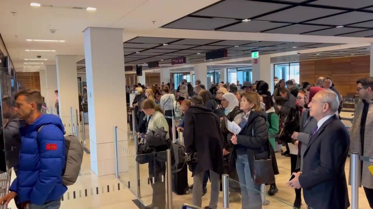 Chp Lideri Kılıçdaroğlu Almanya’da