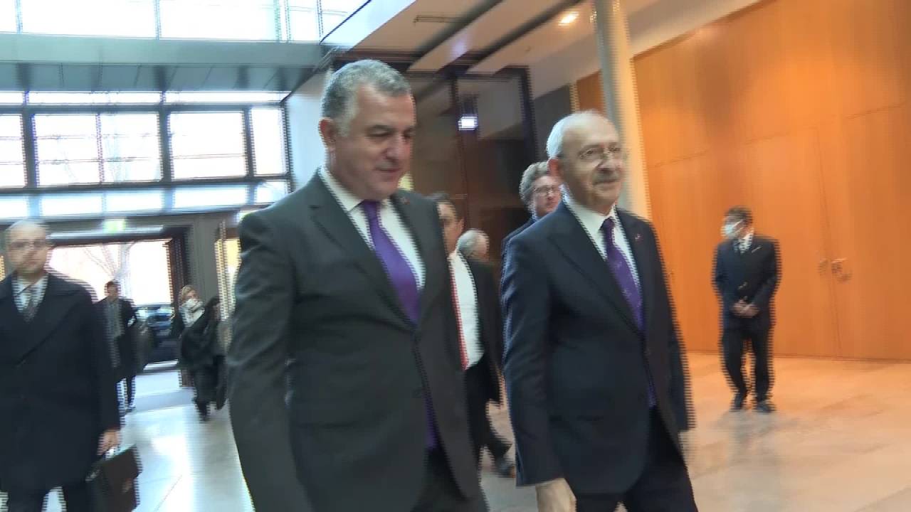 Kılıçdaroğlu, Berlin Büyükelçisi Başar Şen İle Görüştü