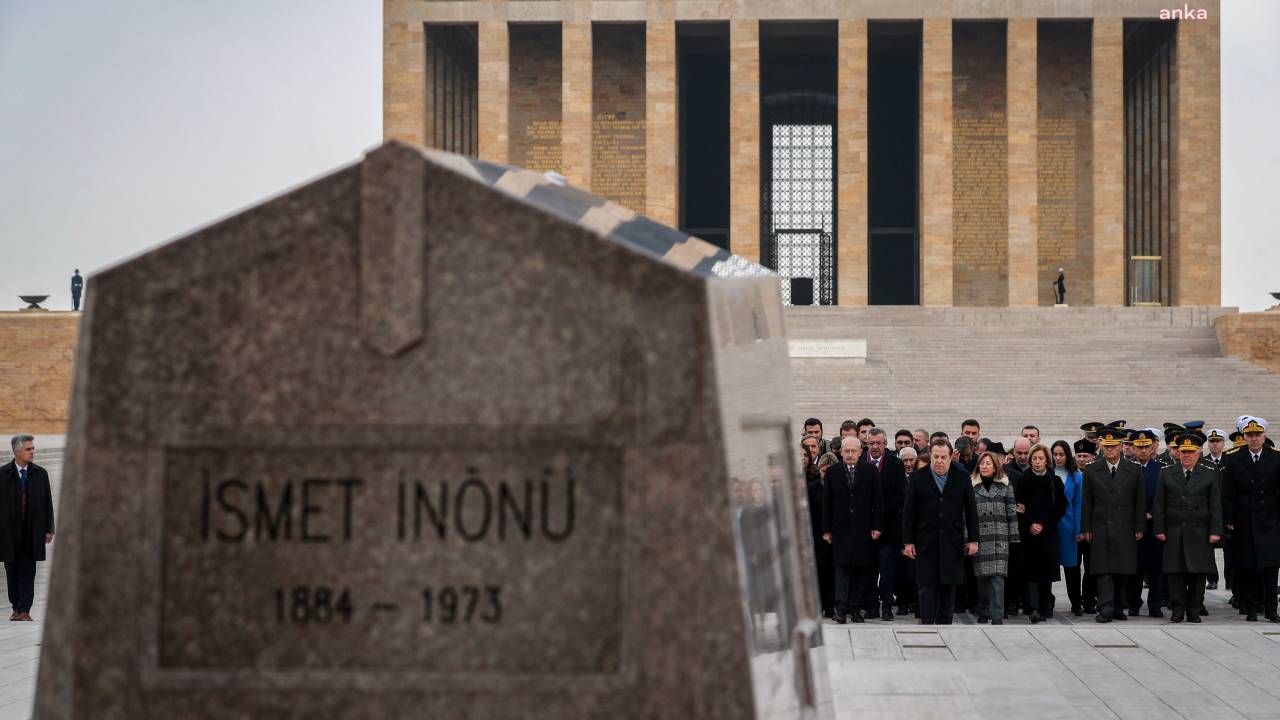İsmet İnönü 49’uncu Ölüm Yıldönümünde Anıtkabir'de Anıldı