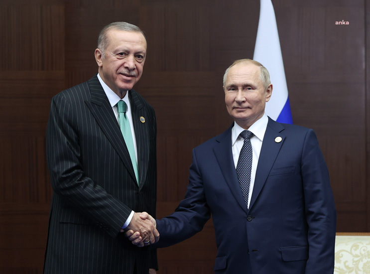 Rusya Devlet Başkanı Putin, Cumhurbaşkanı Erdoğan’ın Yeni Yılını Kutladı