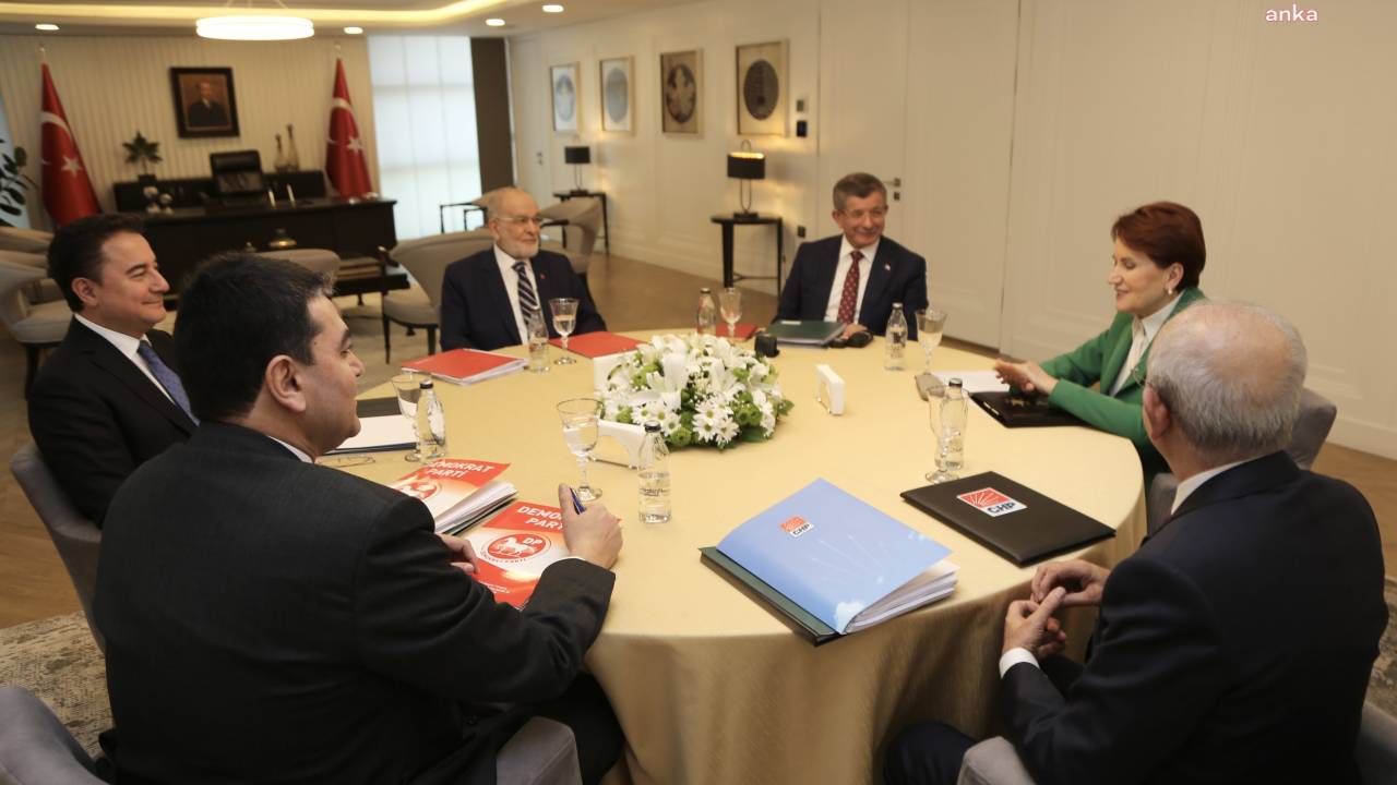 Altılı Masa 26 Ocak’ta Toplanacak… Akşener, Liderler Turuna Yarın Başlıyor