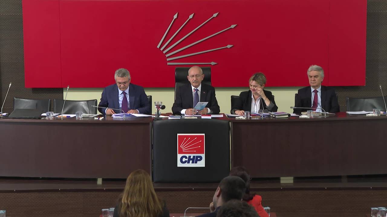 Chp Parti Meclisi, Kemal Kılıçdaroğlu Başkanlığında Toplandı