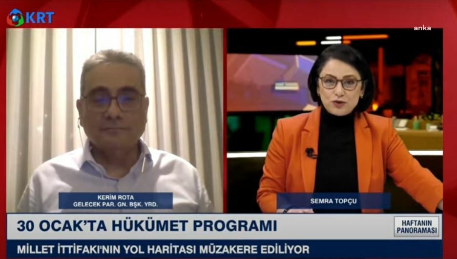 Kerim Rota: Yeni Cumhurbaşkanımız, ‘ortak Mutabakat Metni’ndeki Politikalarla Türkiye’yi Seçime Hazırlayacak