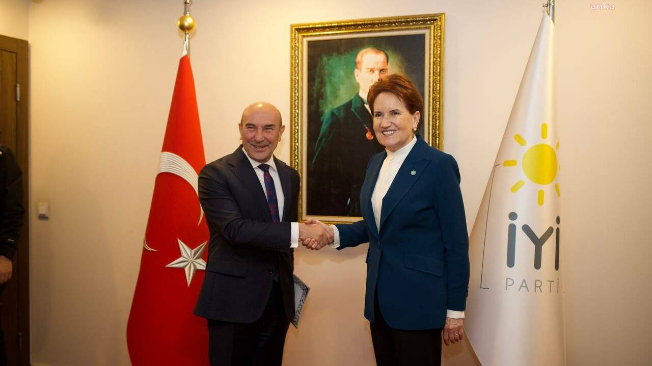 Başkan Soyer’den İyi Parti Genel Başkanı Akşener’e Ziyaret