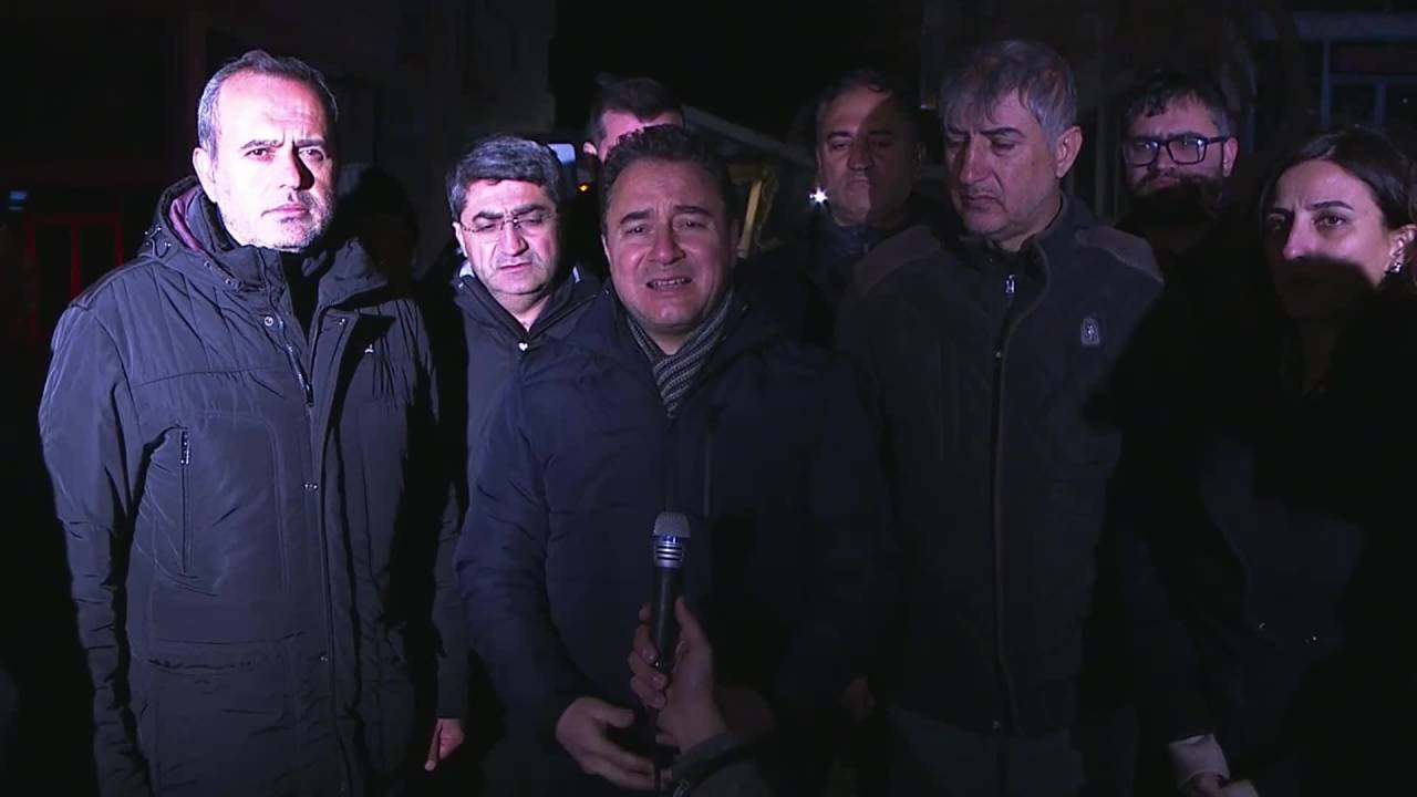 Ali Babacan: Türkiye’nin Bu Travmayı Atlatması, Bu Enkazı Kaldırması Çok Uzun Sürecek, Onu Anlıyoruz