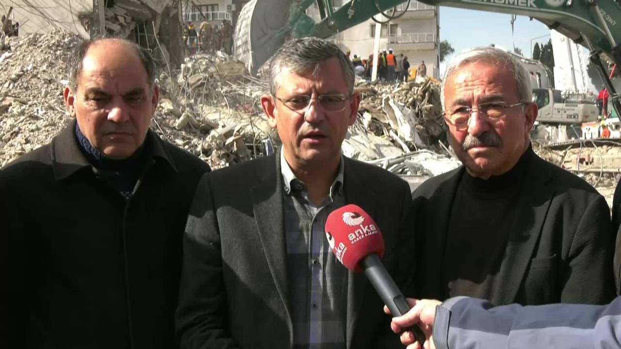 Özgür Özel, Fuat Oktay’a Osmaniye’den Yanıt Verdi: “koordinasyonsuzluğun Üstüne Bir De Duyarsızlığı Eklemeyin”