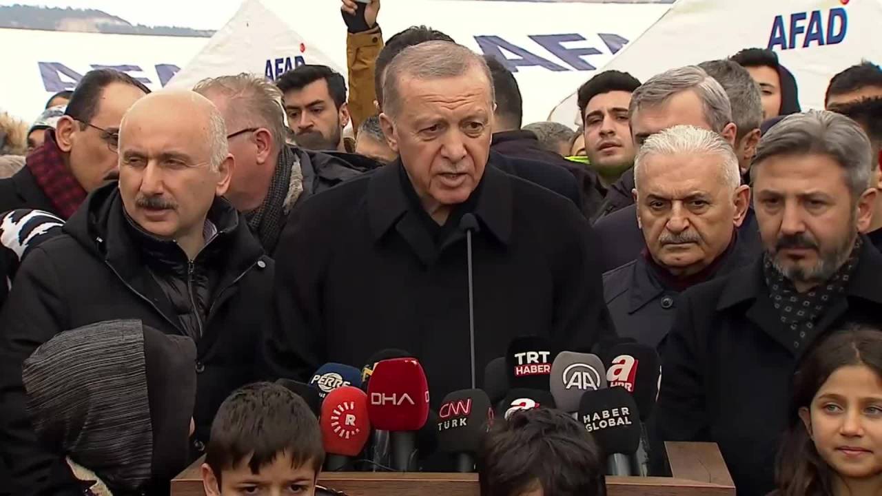 Erdoğan: 10 İlimizde Hayatını Kaybeden Vatandaşlarımızın Sayısı 18 Bin 991’e Yükseldi