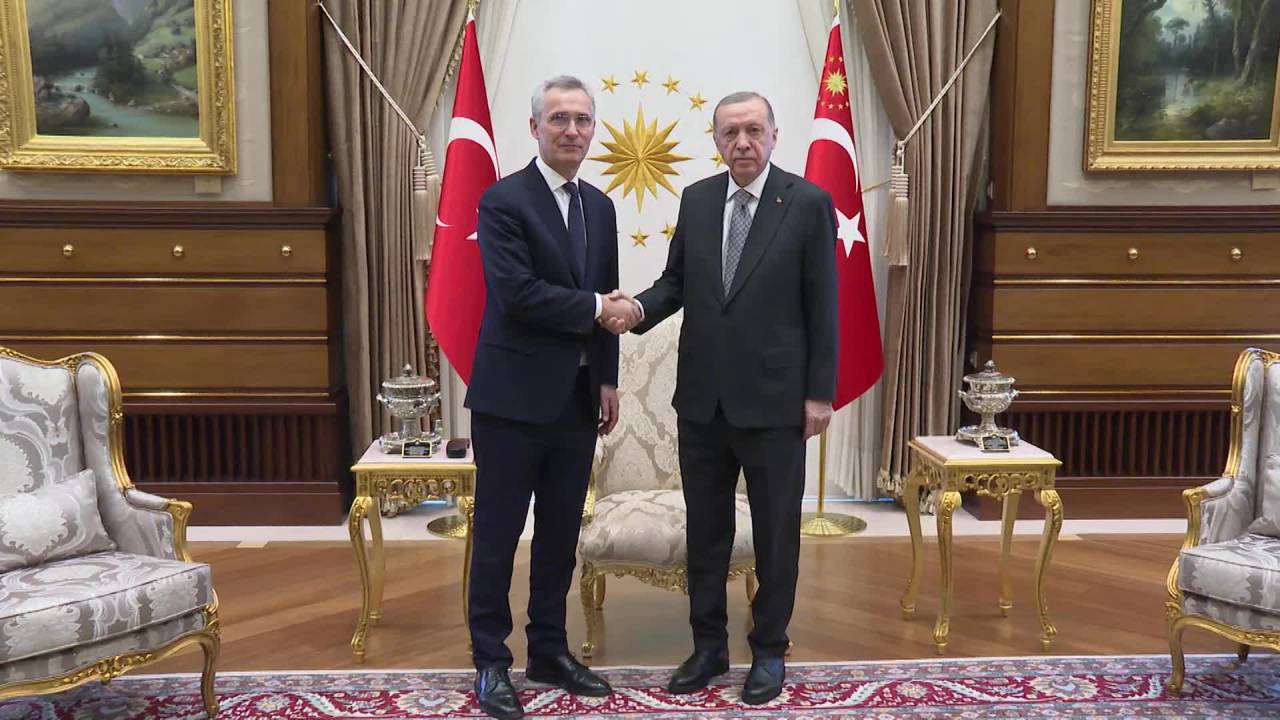 Cumhurbaşkanı Erdoğan, Nato Genel Sekreteri Stoltenberg İle Cumhurbaşkanlığı’nda Görüştü