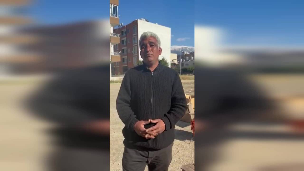 İskenderunlu Depremzede: "devletimiz Çok Ama Çok Geride Kaldı”