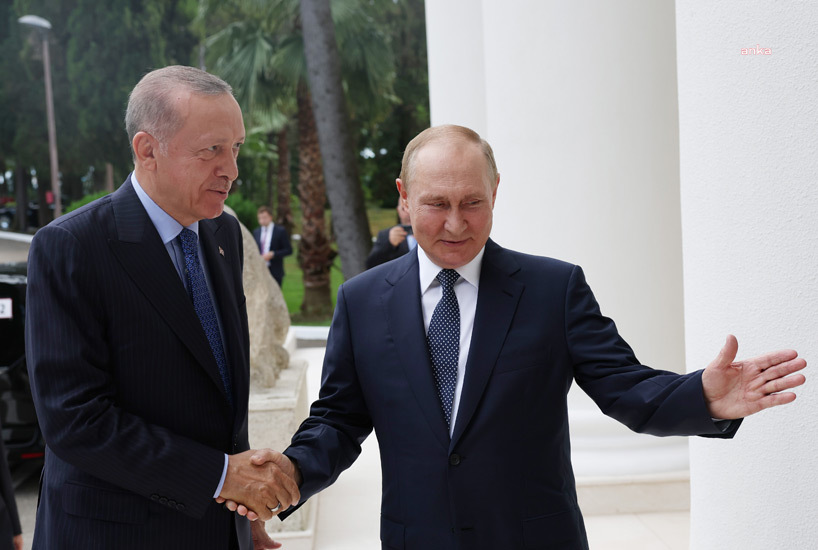 Cumhurbaşkanı Erdoğan, Rusya Devlet Başkanı Putin İle Telefonda Görüştü
