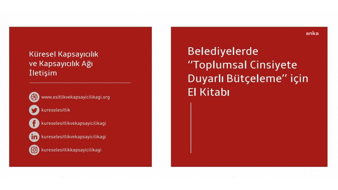 Cinsiyet Eşitliğine Duyarlı Bütçe Hazırlamada Chp'li Belediyeler Örnek Gösterildi