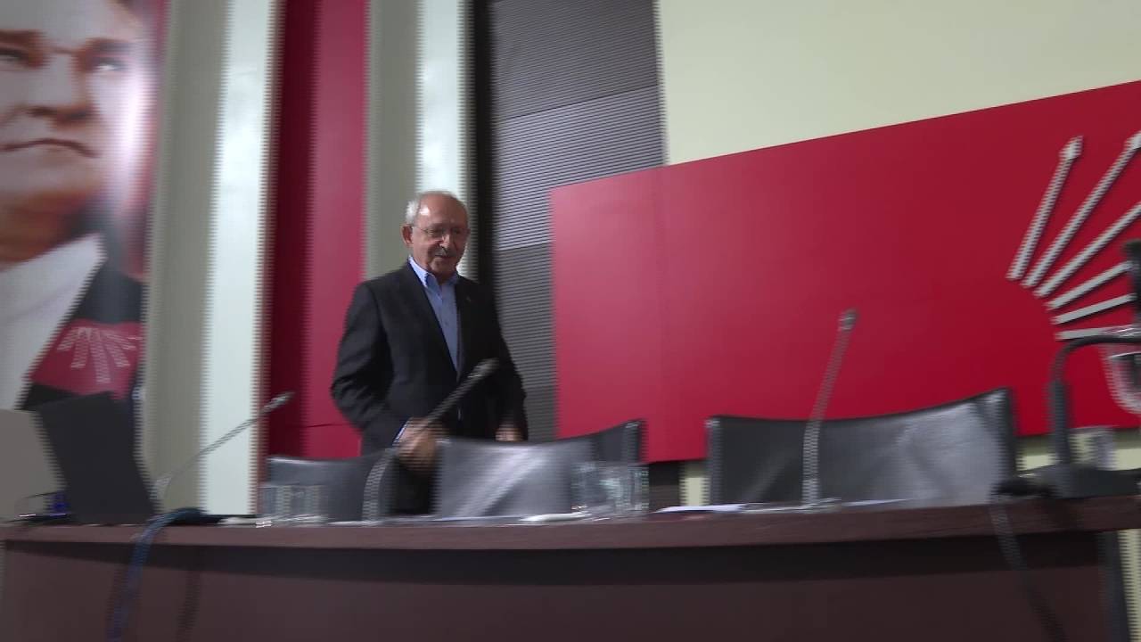 Chp Parti Meclisi, Kılıçdaroğlu Başkanlığında Toplandı