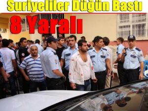 Suriyeliler Düğünü Bastı