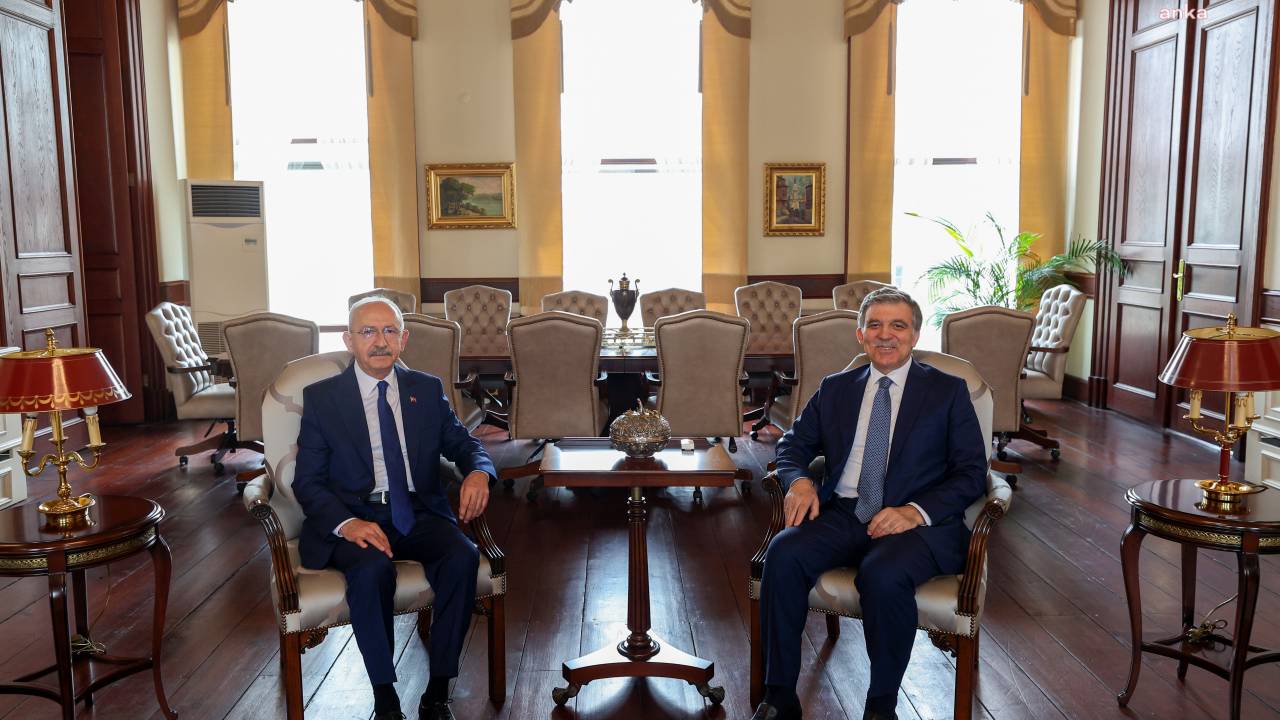 Millet İttifakı Cumhurbaşkanı Adayı Kılıçdaroğlu, 11. Cumhurbaşkanı Abdullah Gül İle Görüştü
