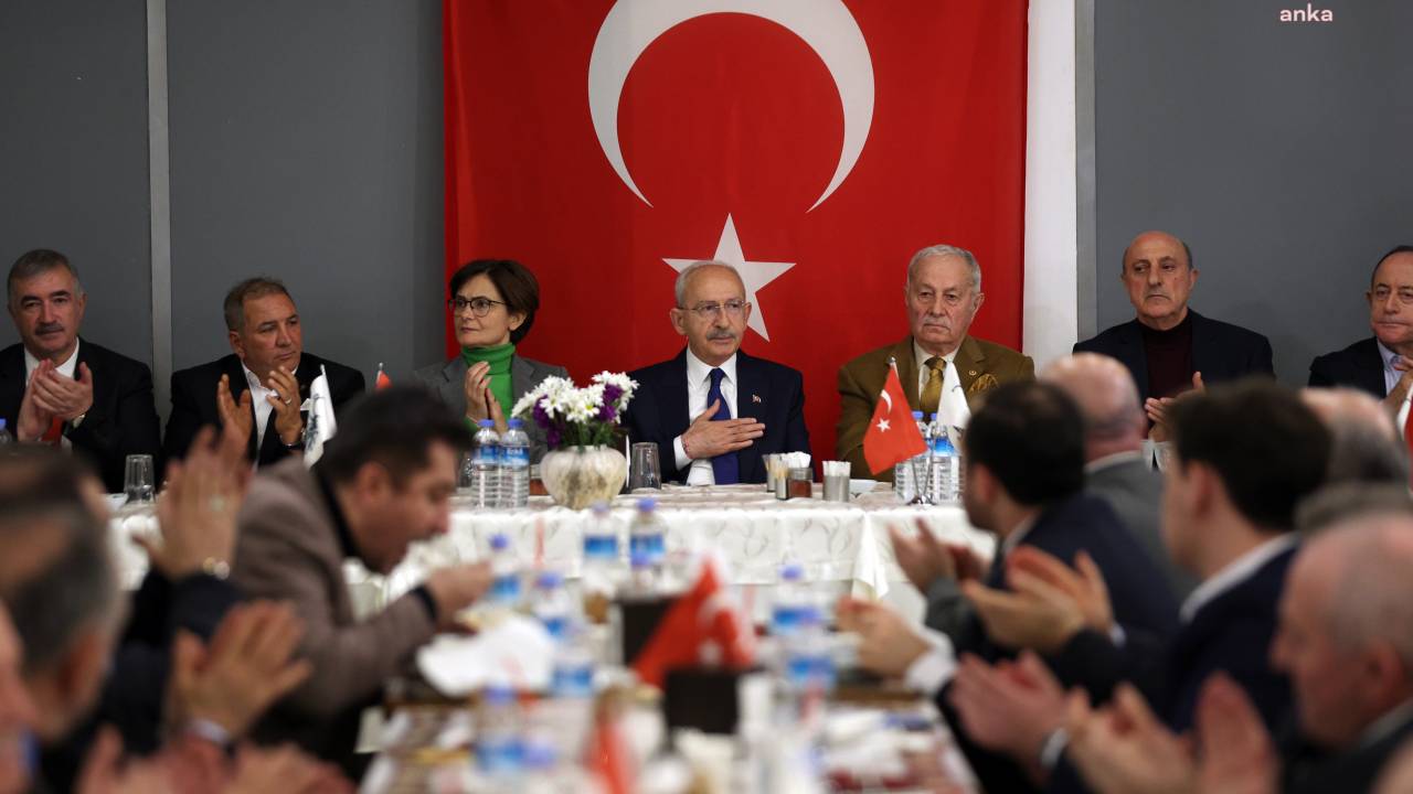 Kılıçdaroğlu, İftarda Eski Adalet Bakanı İsmail Müftüoğlu İle Bir Araya Geldi