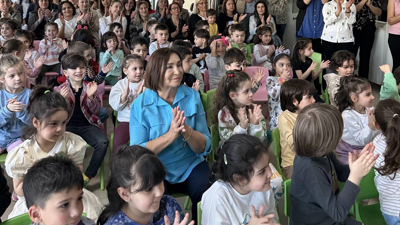 Selvi Kılıçdaroğlu, Çankaya Belediyesi Masal Kalesi Kreşi’ni Ziyaret Etti