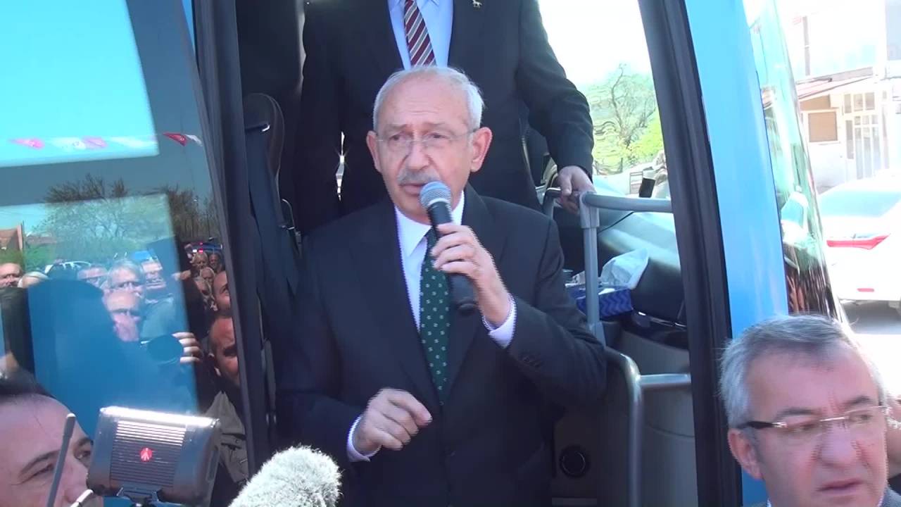 Kemal Kılıçdaroğlu Sinop'ta: "kul Hakkı Yiyene Oy Vermeyin Artık"