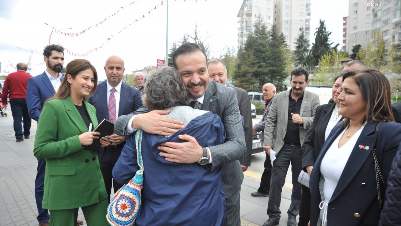 İyi Parti Sözcüsü Zorlu’ya Seçim Bölgesinde Yoğun İlgi