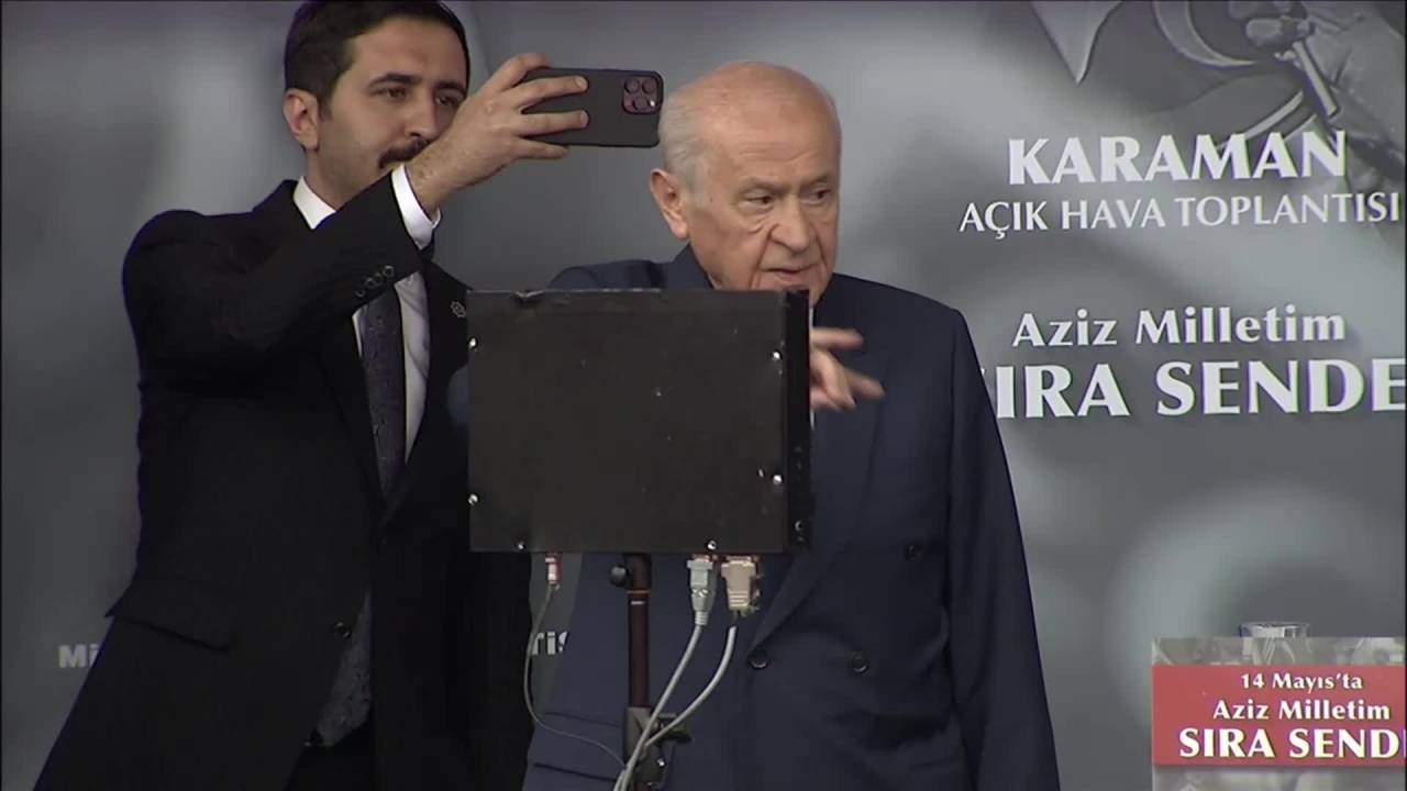 Devlet Bahçeli: "türkiye'ye Yön Veremezler, Türkiye'yi Sömürge Ülkesi Haline Getiremezler"