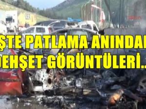 Sınırdaki patlamadan sonra dehşet görüntüleri