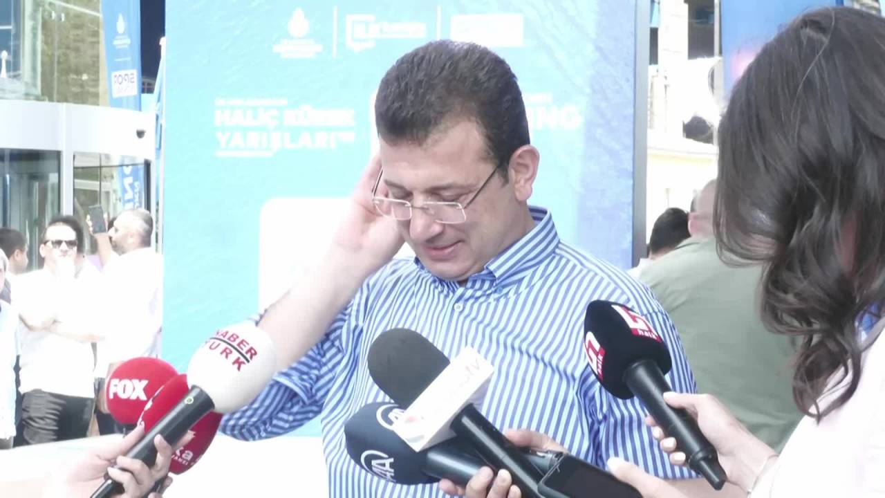 İmamoğlu: "benim Aday Olduğum Tek Şey İstanbul'da Olduğu Gibi Büyük Bir Değişim"