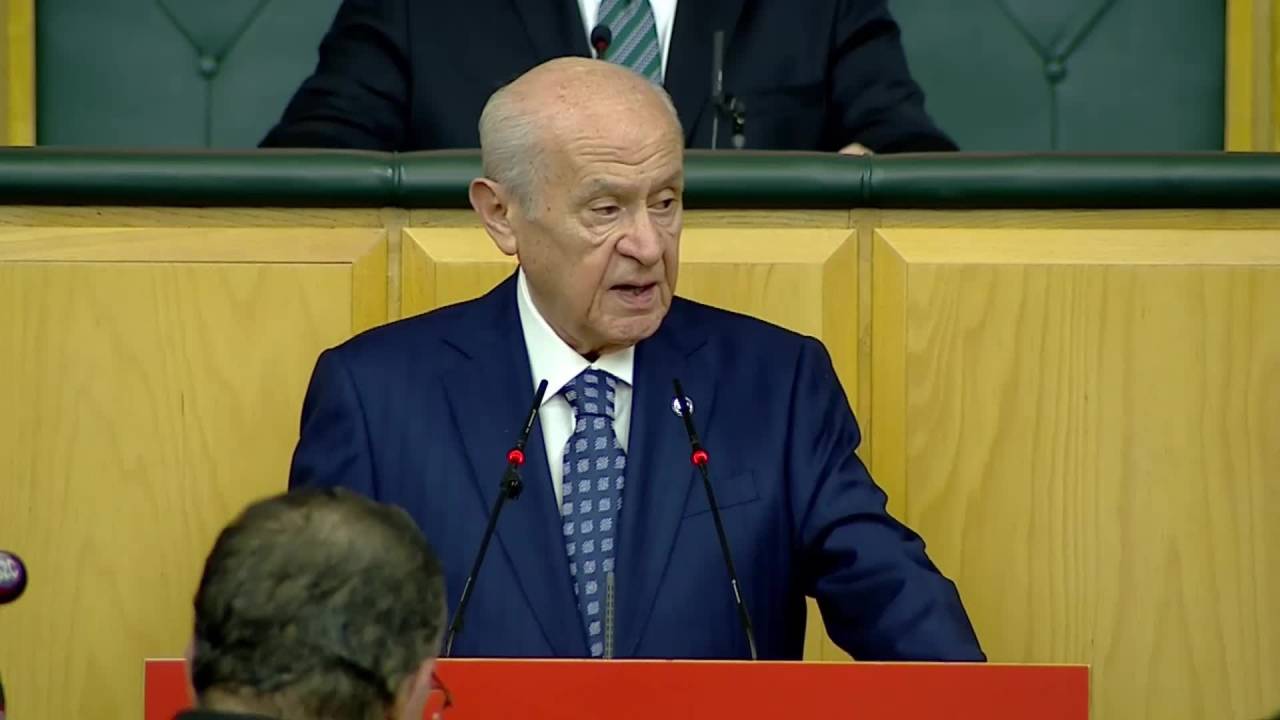 Bahçeli: “türk Milletiisveç’in Şu Hal Ve Görünümüyle Nato’ya Girişine Sıcak Ve Sempatik Bakmamaktadır”