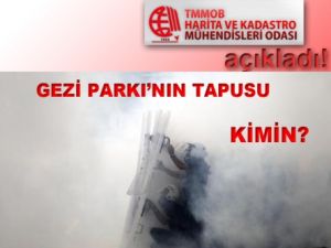 Gezi Parkı'nın tapusu kimin?