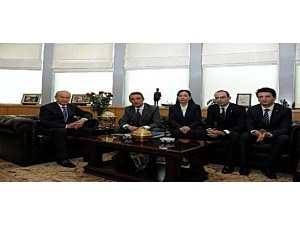 ALİ KOÇ, HAŞİM KILIÇ VE DEVLET BAHÇELİ İLE GÖRÜŞTÜ