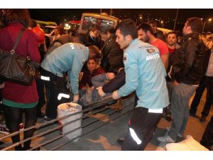 İSTANBUL'DA KAZA 8 YARALI