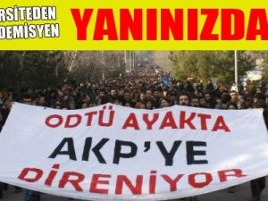 47 üniversiteden 289 akademisyen: ODTÜ'nün yanındayız