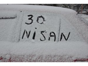 NİSAN AYINDA KAR ŞOKU