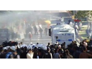 BEŞİKTAŞ'TA SERT POLİS MÜDAHALESİ