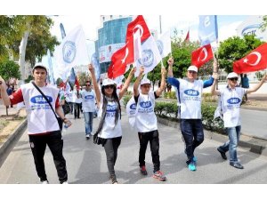 ANTALYA'DA 1 MAYIS BÖYLE GEÇTİ