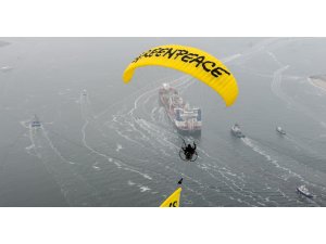 44 GREENPEACE EYLEMCİSİ GÖZALTINA ALINDI