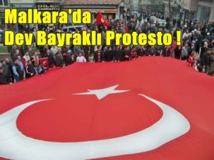 Malkara Diyarbakır'ı Protesto Etti