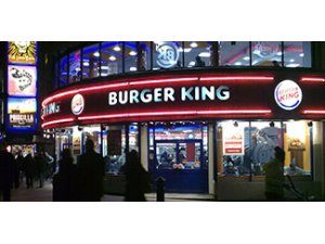 BURGER KİNG'TE SAĞLIK ŞOKU!