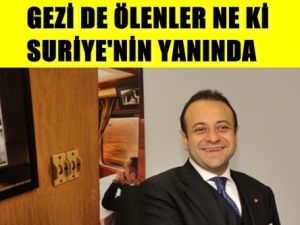 Gezi'de Ölenler Suriye'nin Yanında ne ki