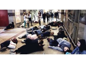 SOMA İÇİN METRODA İLGİNÇ EYLEM