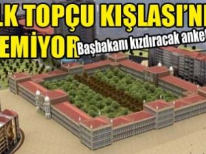 İstanbulluların yüzde 75,5'i Topçu Kışlası'na 'hayır' diyor