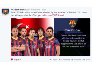 BARCELONA'DAN SOMA MESAJI