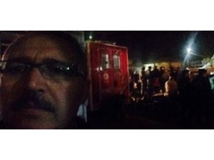 FACİANIN YAŞANDIĞI BÖLGEDE SELFİE ÇEKTİ