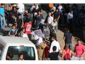 DİYARBAKIR'DA 5 BİN KİŞİ SOMA İÇİN SGK'YA YÜRÜDÜ