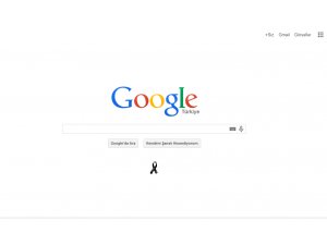 GOOGLE'DAN TAZİYE MESAJI