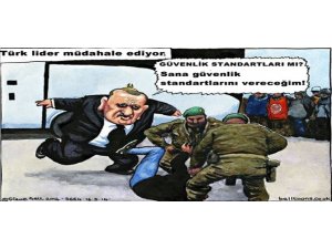 GUARDIAN'DAN ERDOĞANA ŞOK KARİKATÜR