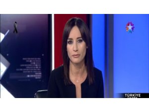 NAZLI ÇELİK SOMA HABERİNİ SUNARKEN AĞLADI