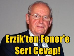 UEFA Asbaşkanı Erzik'ten Yıldırım'a Sert Cevap