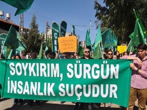 ÇERKEZLERDEN SÜRGÜN PROTESTOSU