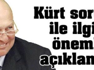 Koç'tan Kürt sorunu ile ilgili önemli açıklama