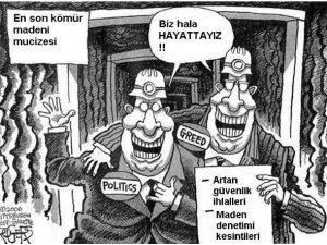 DÜNYA KARİKATÜR SANATÇILARINDAN SOMA FACİASI