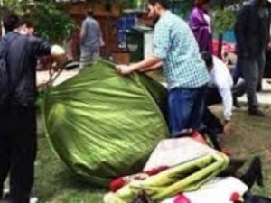 Kuğulu'da direnişe devam